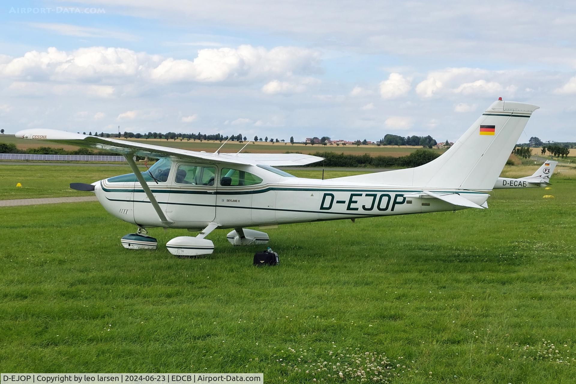 D-EJOP, 1980 Reims/Cessna F182Q Skylane II C/N F1820164, Ballenstedt 23.6.2024