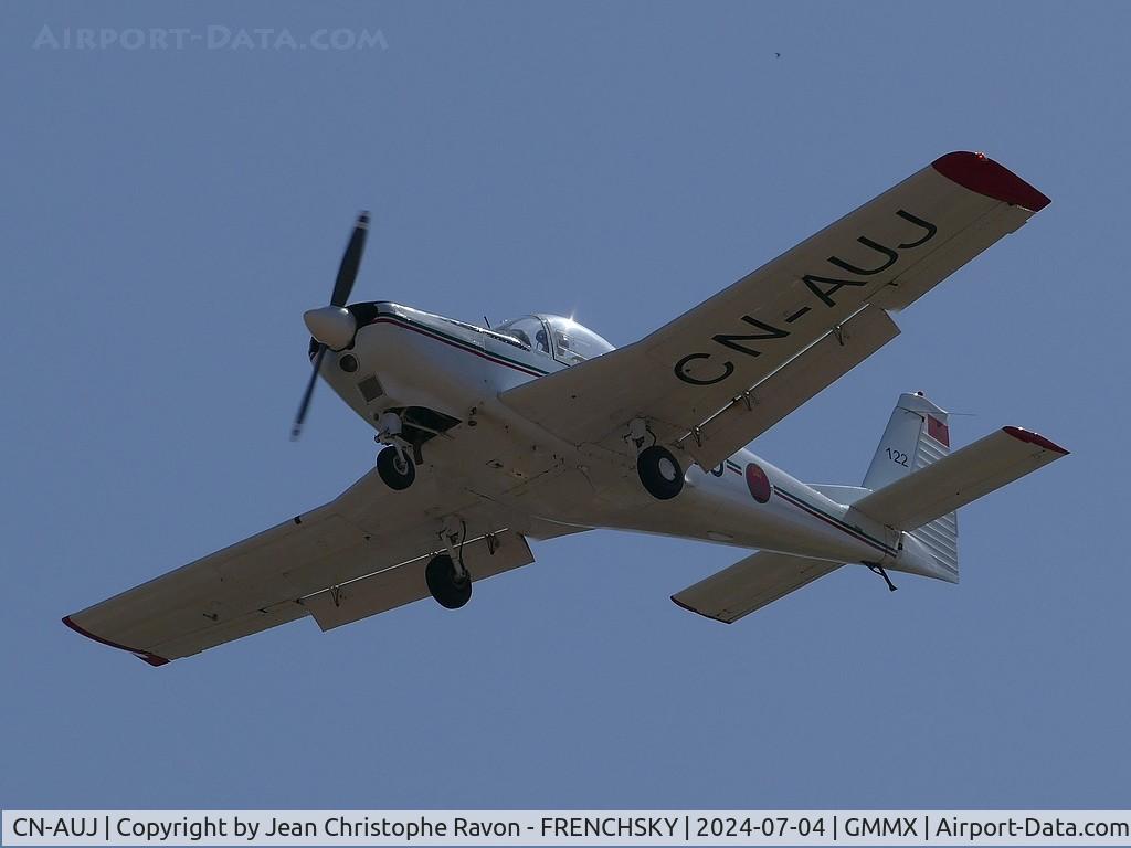 CN-AUJ, FFA AS-202/18A-1 Bravo C/N 122, Morocco - Air Force