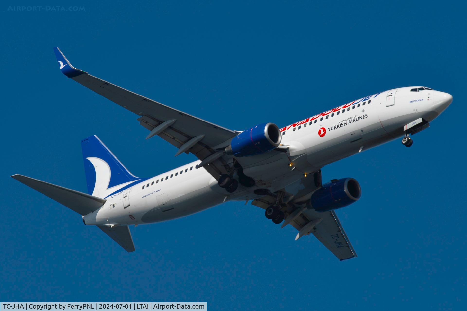 TC-JHA, 2008 Boeing 737-8F2 C/N 35740, Arrival of Anadolu B738