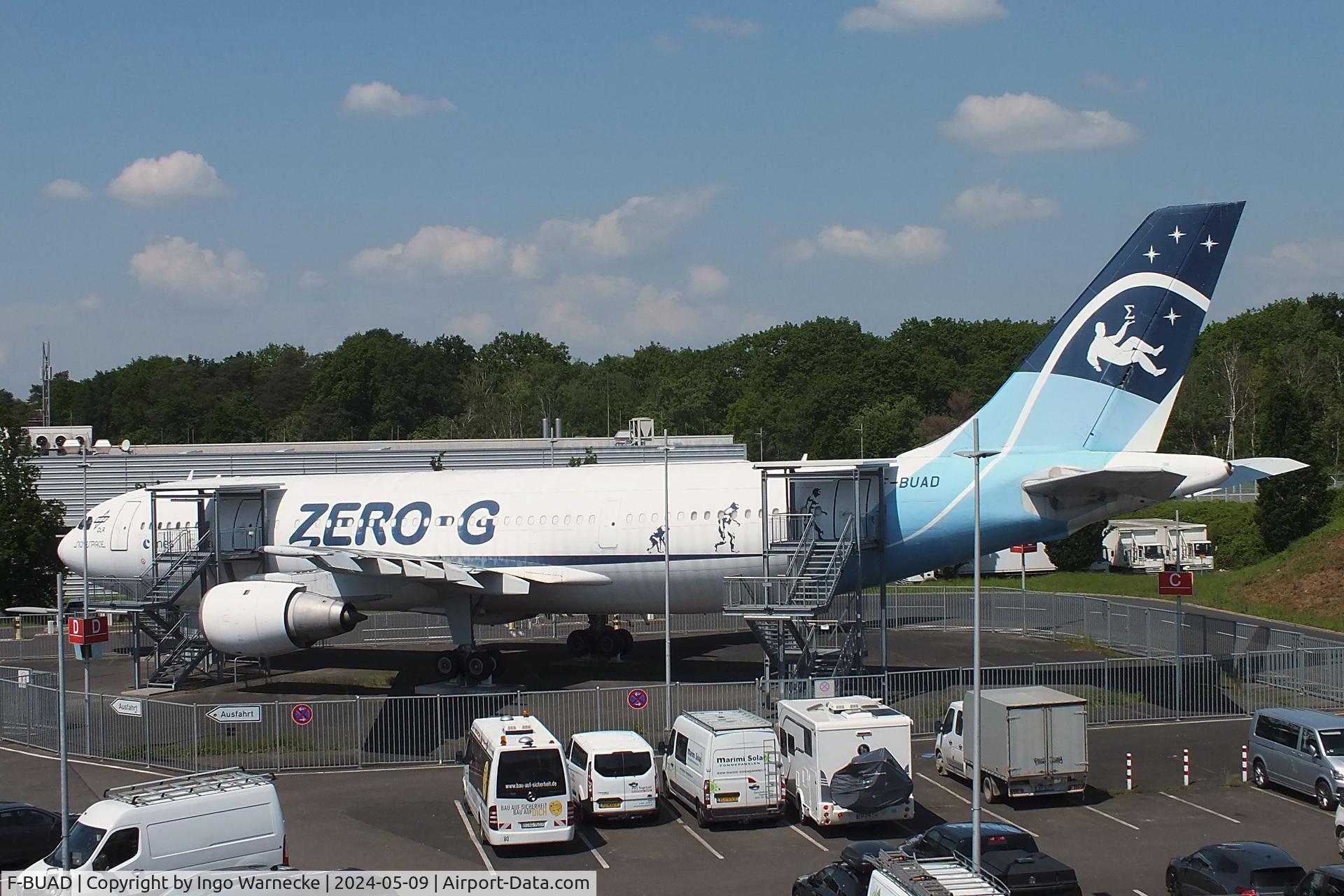 F-BUAD, 1973 Airbus A300B2-103 C/N 003, Airbus A300B2-1C 'ZERO G' preserved at Cologne airport