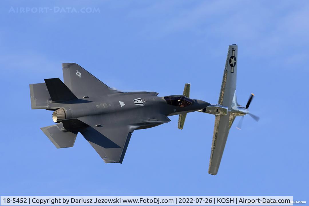 18-5452, Lockheed Martin F-35A Lightning II C/N AF-280, F-35A Lightning II 18-5452 HL from 34th FS 