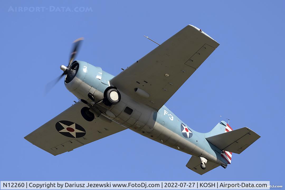 N12260, 1943 Grumman F4F-3 Wildcat C/N 12260, Grumman F4F-3 Wildcat  C/N 12260, NX12260