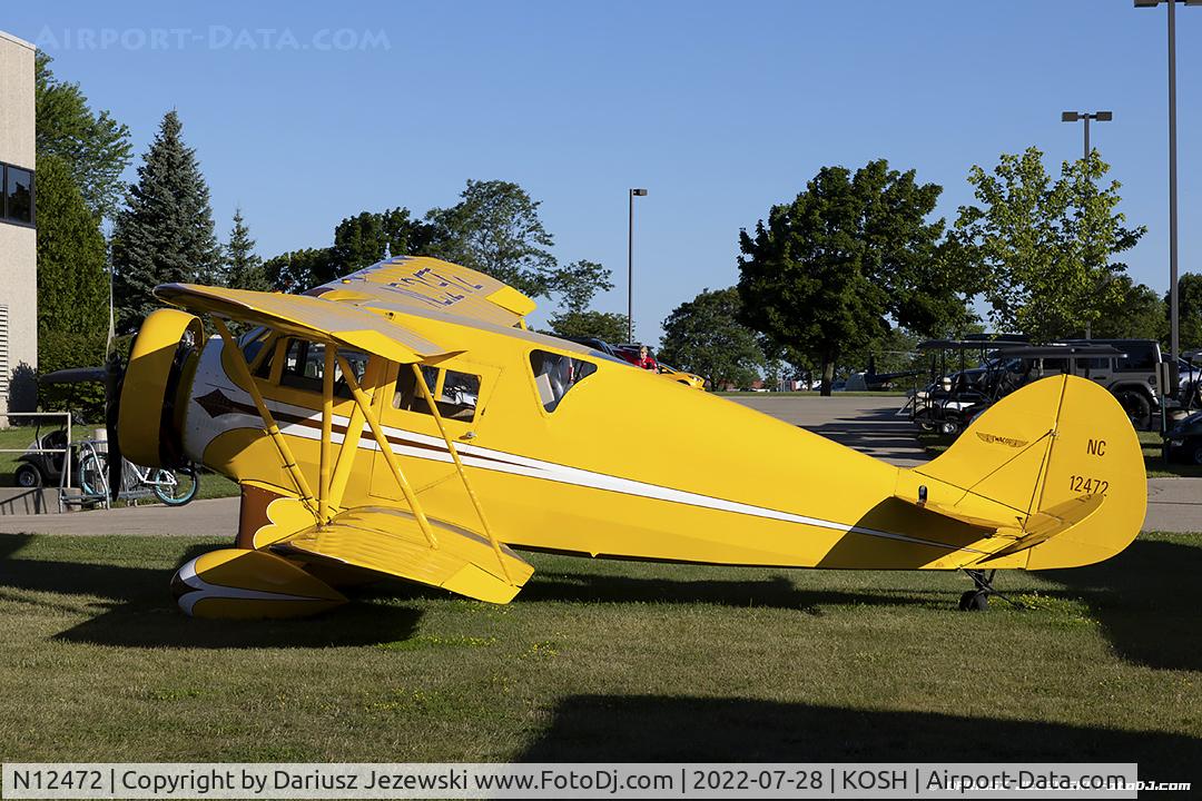 N12472, 1932 Waco UEC C/N 3638, Waco UEC  C/N 3638, NC12472