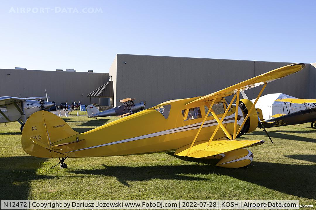 N12472, 1932 Waco UEC C/N 3638, Waco UEC  C/N 3638, NC12472