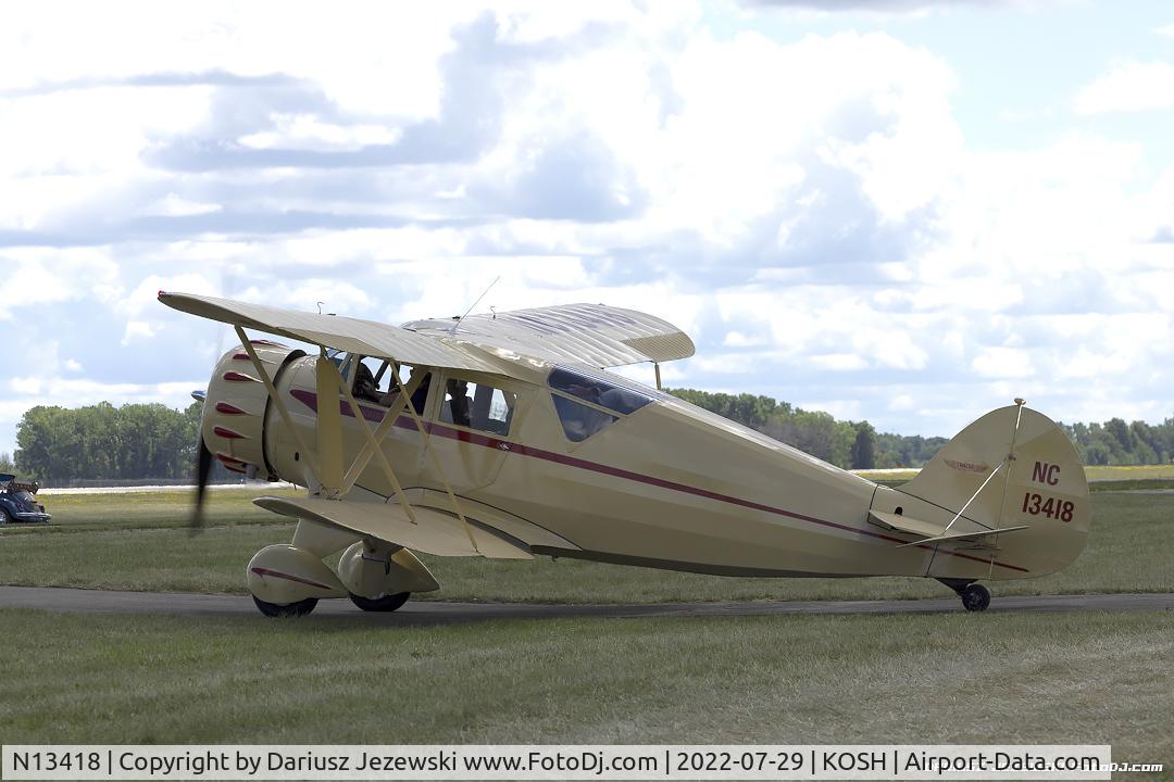 N13418, 1933 Waco UIC C/N 3776, Waco UIC  C/N 3776, NC13418