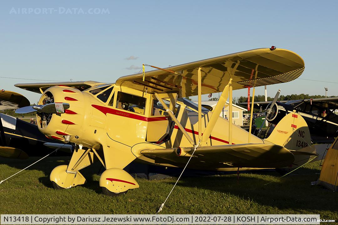 N13418, 1933 Waco UIC C/N 3776, Waco UIC  C/N 3776, NC13418