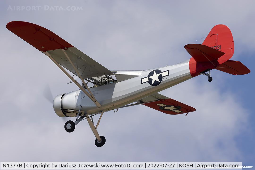 N1377B, Stinson L-1F C/N Not found N1377B, Stinson L-1F  C/N 41-19031, NL1377B