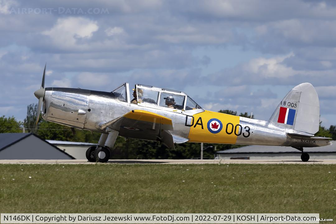 N146DK, De Havilland DHC-1 Chipmunk T.10 C/N C1/0103, De Havilland Canada DHC-1 Chipmunk T.10  C/N C1/0103, NX146DK