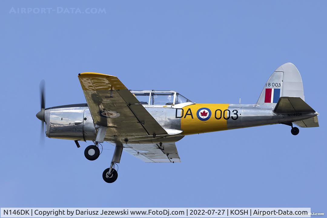 N146DK, De Havilland DHC-1 Chipmunk T.10 C/N C1/0103, De Havilland Canada DHC-1 Chipmunk T.10  C/N C1/0103, NX146DK