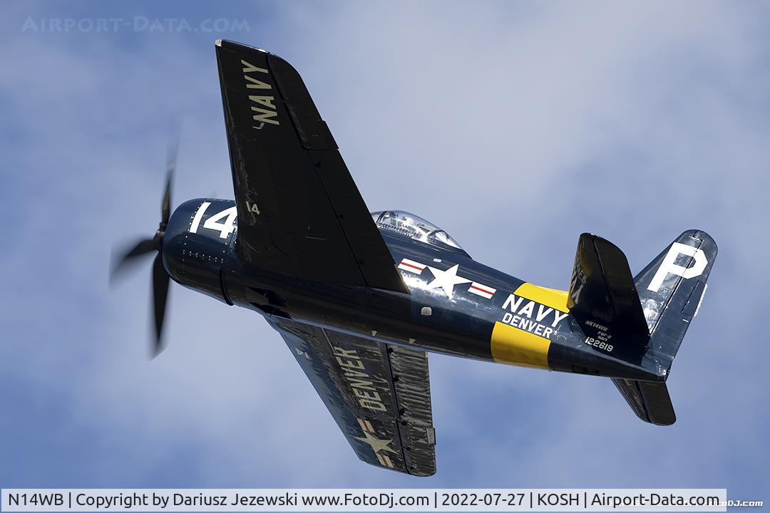 N14WB, Grumman F8F-2 (G58) Bearcat C/N D.1148, Grumman F8F-2 Bearcat  C/N 122619, NX14WB