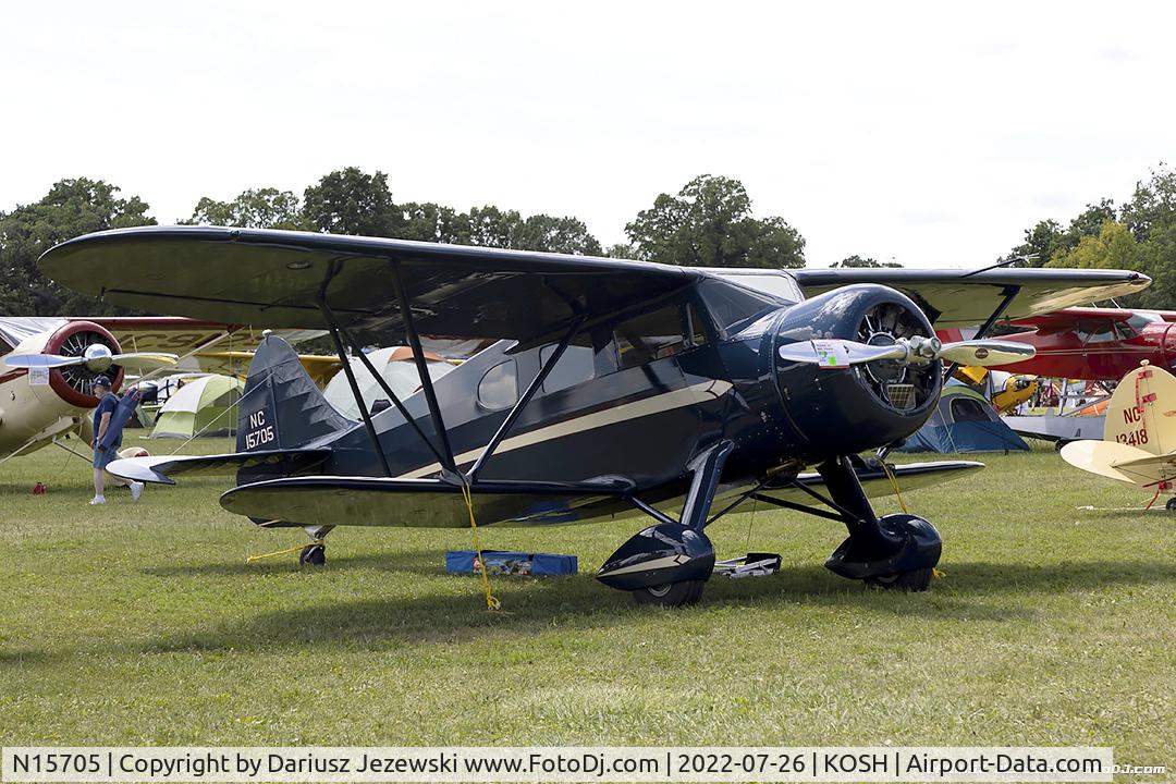 N15705, 1936 Waco YQC-6 C/N 4385, Waco YQC-6  C/N 4385, NC15705
