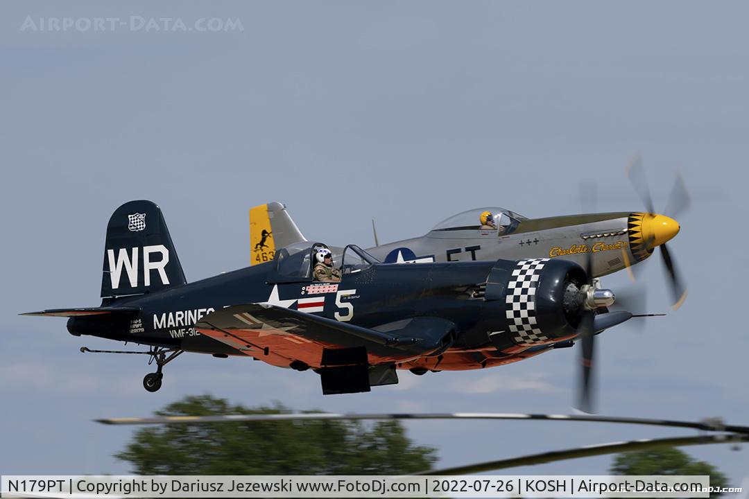 N179PT, 1948 Vought F4U-5 Corsair C/N Not found (Bu122179), Chance Vought F4U-5 Corsair C/N 122179, N179PT