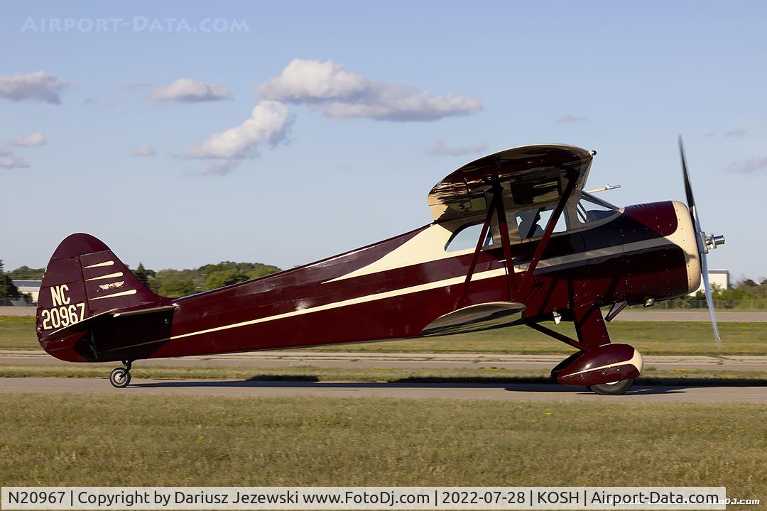 N20967, 1940 Waco SRE C/N 5089, Waco SRE  C/N 5089, NC20967
