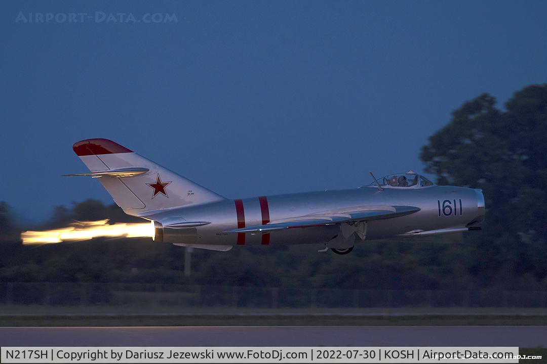 N217SH, 1959 PZL-Mielec Lim-5 (MiG-17F) C/N 1C1611, PZL Mielec Lim-5 (MiG-17F)  C/N 1C1611, NX217SH