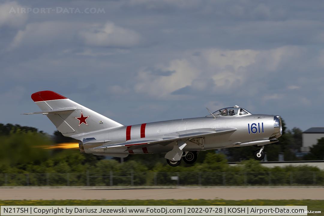 N217SH, 1959 PZL-Mielec Lim-5 (MiG-17F) C/N 1C1611, PZL Mielec Lim-5 (MiG-17F)  C/N 1C1611, NX217SH