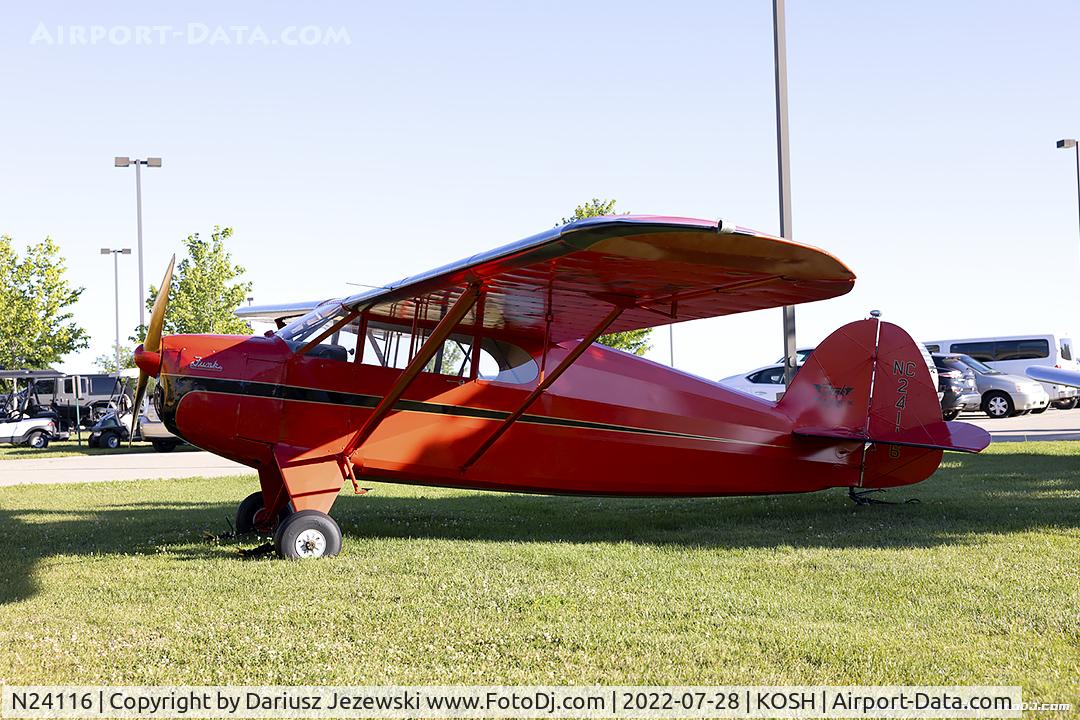 N24116, 1940 Funk B C/N 45, Funk B  C/N 45, NC24116
