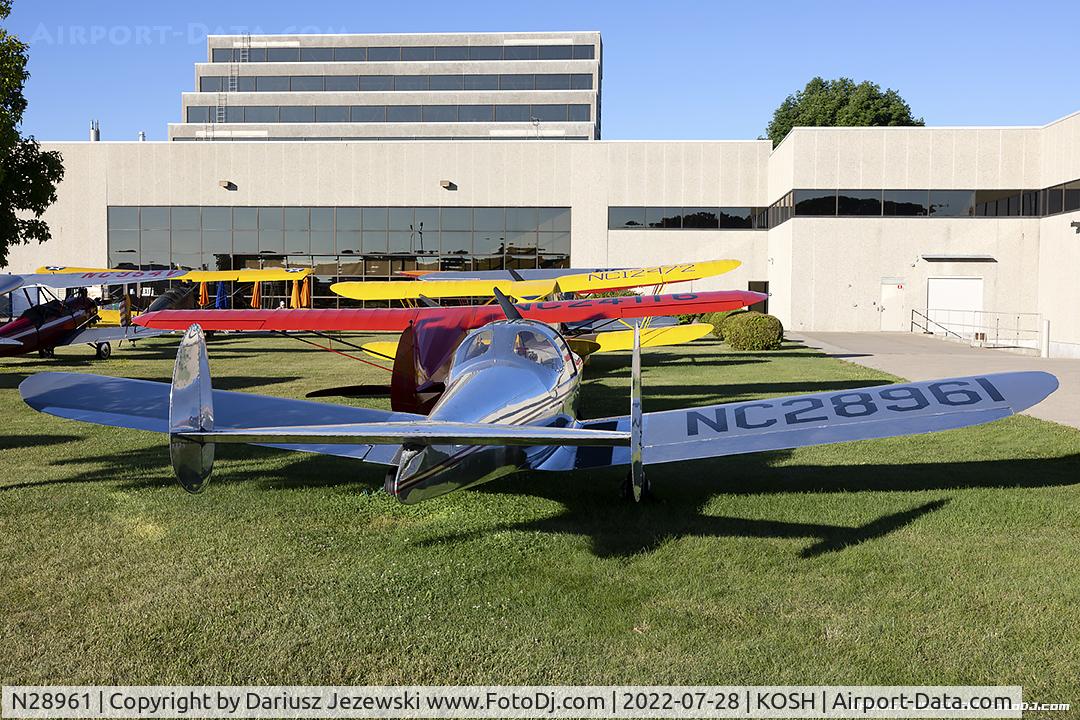 N28961, 1941 Erco 415C Ercoupe C/N 57, Ercoupe 415C  C/N 57, NC28961