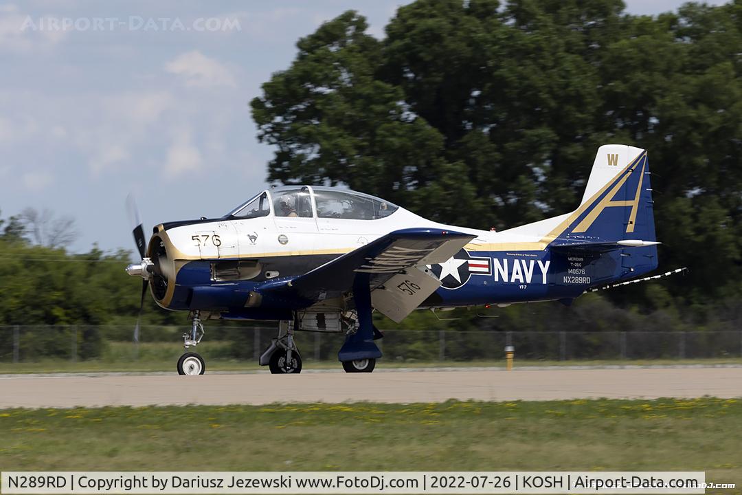 N289RD, 1956 North American T-28C Trojan C/N 226-153, North American T-28C Trojan  C/N 226-153, NX289RD
