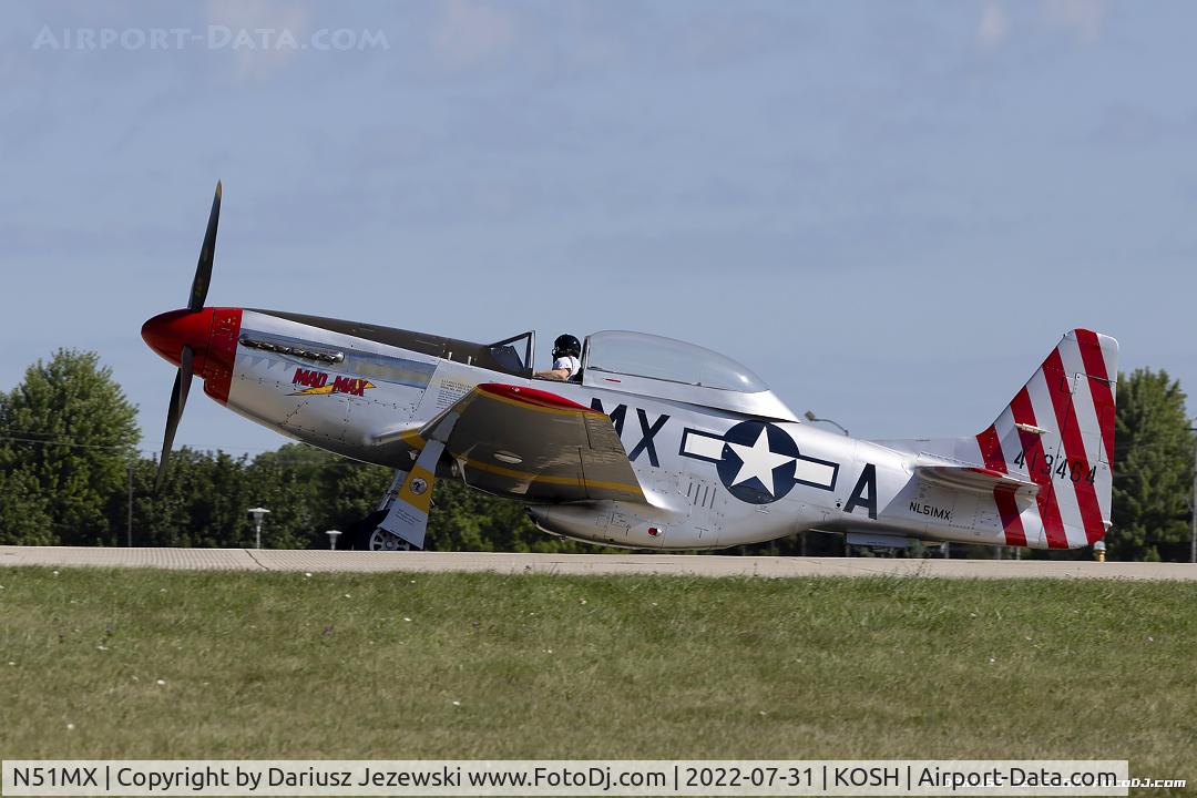 N51MX, 1944 North American F-51D Mustang C/N 45-11559, North American F-51D Mustang 