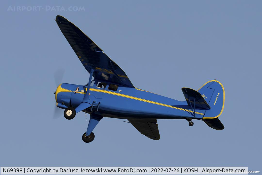 N69398, 1944 Stinson V77 Reliant C/N 77-293, Stinson V77 Reliant  C/N 77-293, NC69398