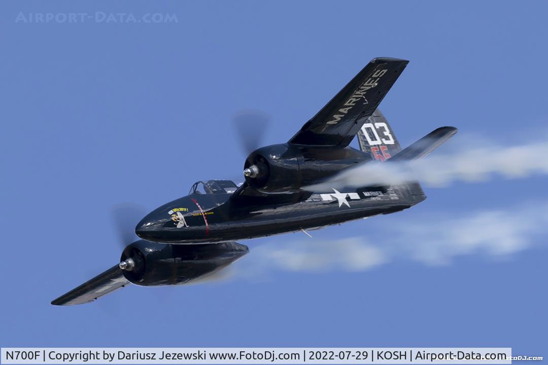 N700F, 1945 Grumman F7F-3 Tigercat C/N C.132, Grumman F7F-3 Tigercat  C/N 80390, NX700F