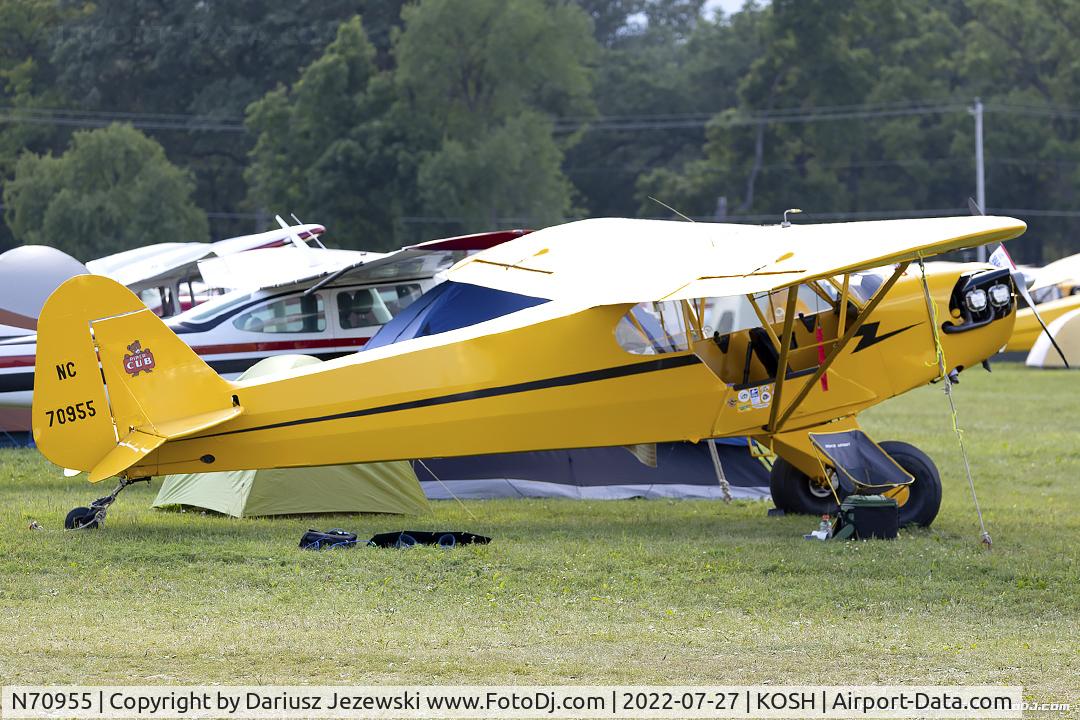 N70955, 1946 Piper J3C-65 Cub C/N 17980, Piper J3C-65 Cub  C/N 17980, NC70955