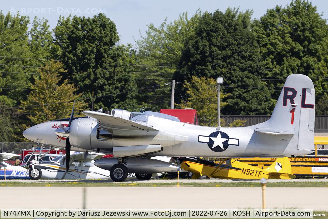 N747MX, 1945 Grumman F7F-3 Tigercat C/N C.245, Grumman F7F-3 Tigercat  C/N 80503, NX747MX