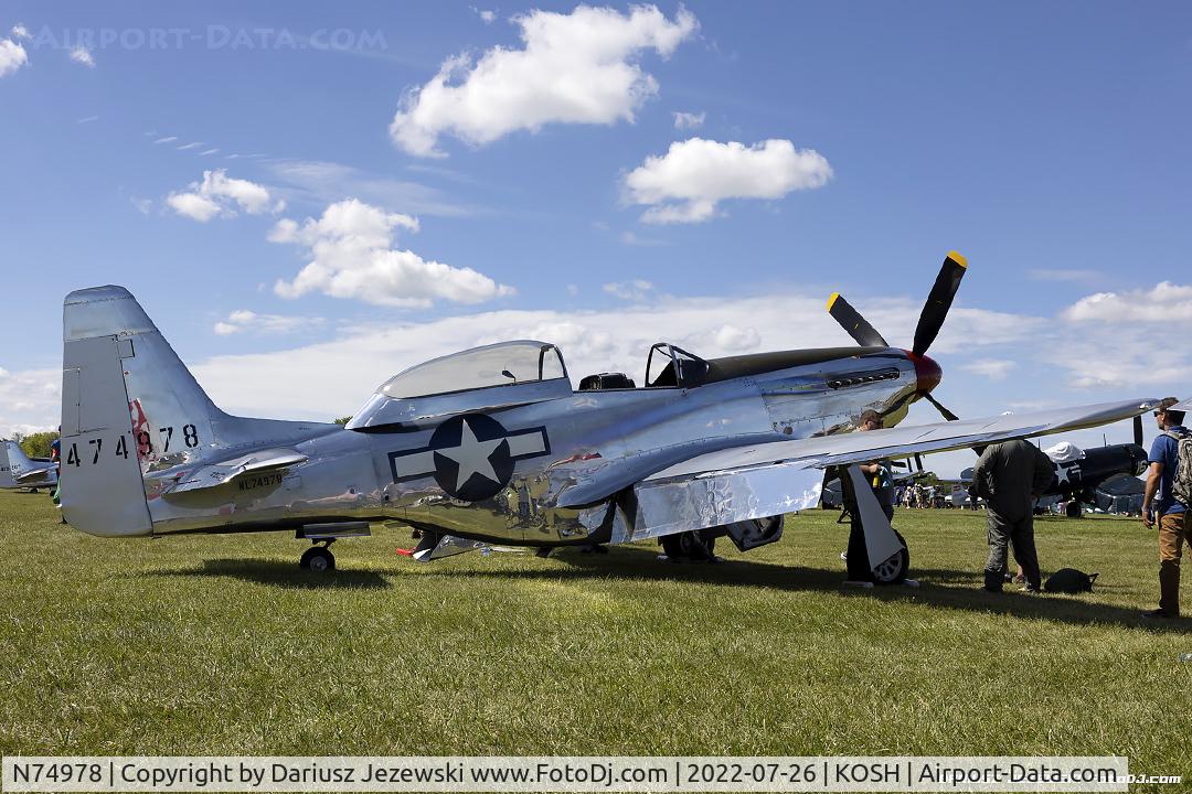 N74978, 1944 North American F-51D Mustang C/N 44-74978, North American F-51D Mustang  C/N 44-74978, NL74978