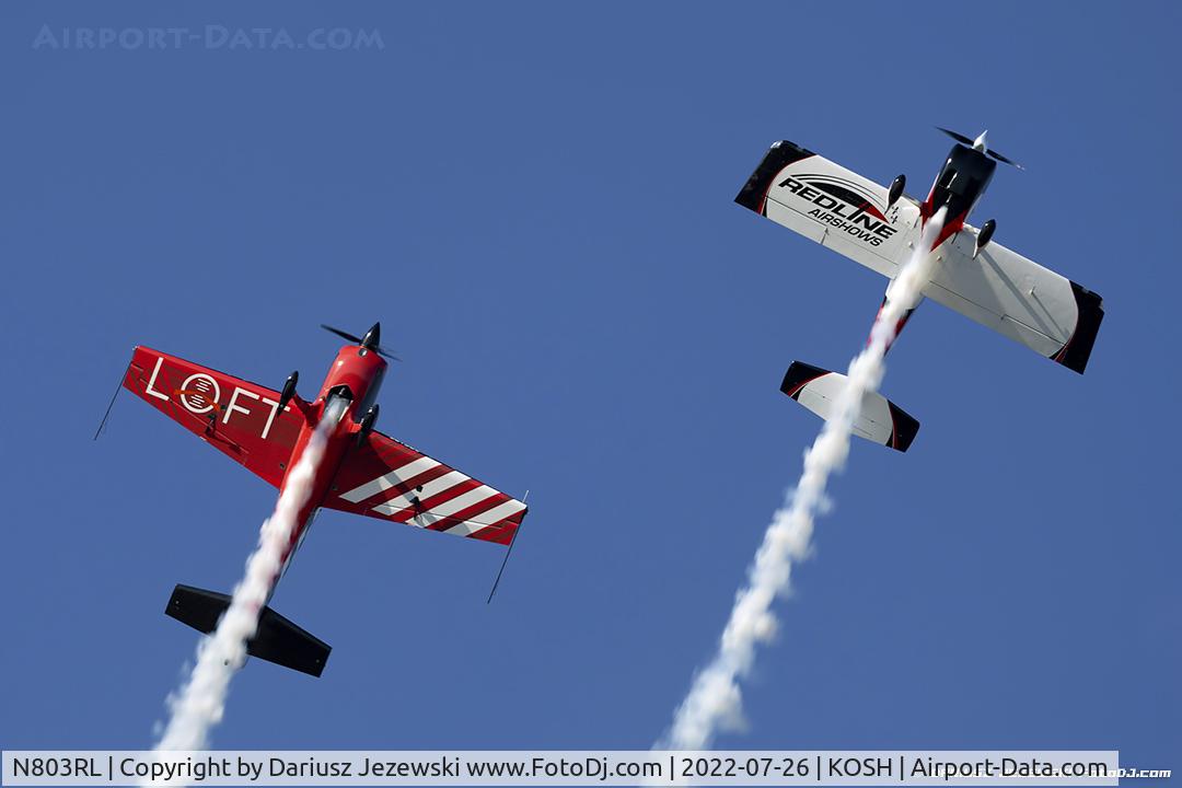 N803RL, 2018 Vans RV- 8 C/N 83478, Redline Airshows formation aerobatic flight team