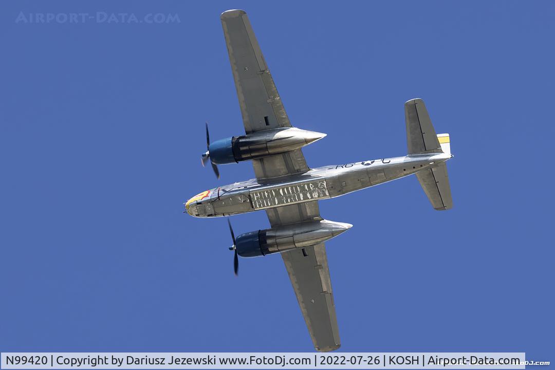 N99420, 1944 Douglas B-26B Invader C/N 27383, Douglas B-26B Invader 