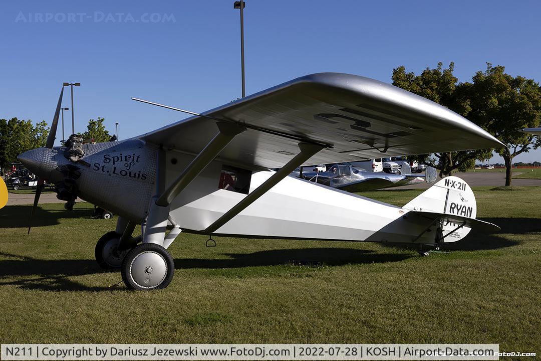 N211, 1990 Ryan NYP Replica C/N 2, Ryan NYP (replica)  C/N 2, N211