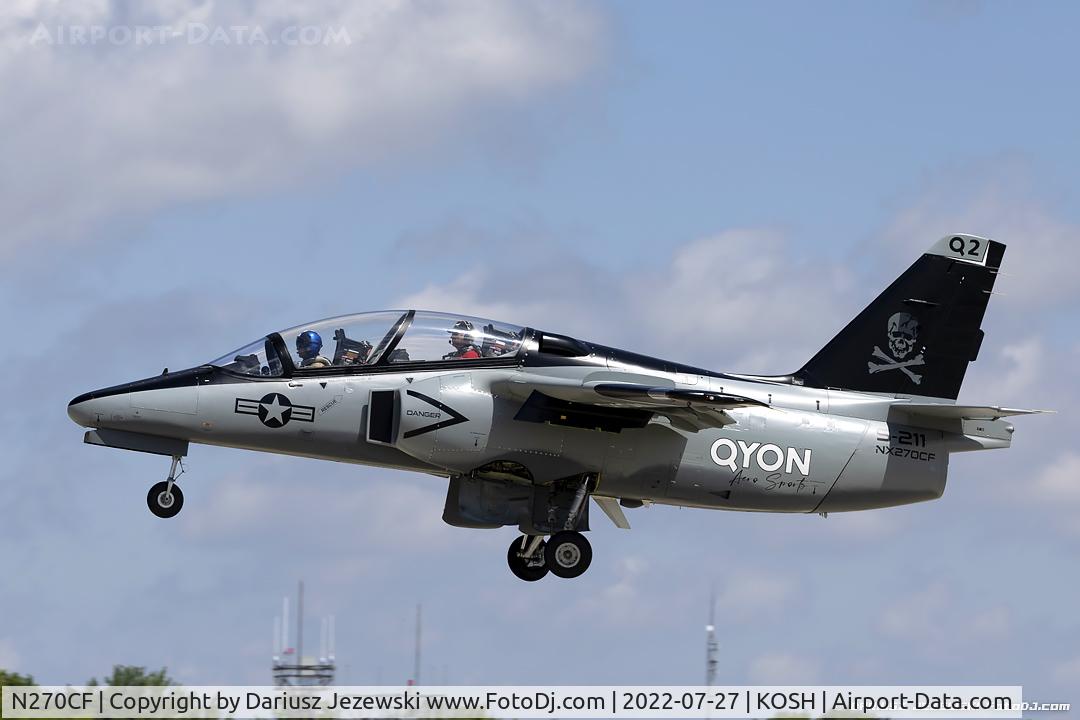 N270CF, 1985 SIAI-Marchetti S-211 C/N 009/02-006, Siai-Marchetti S-211  C/N 009/02-006, NX270CF