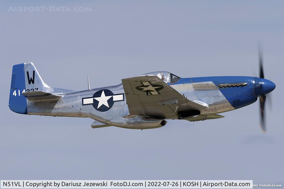 N51VL, 1944 North American F-51D Mustang C/N 122-40196, North American F-51D Mustang 