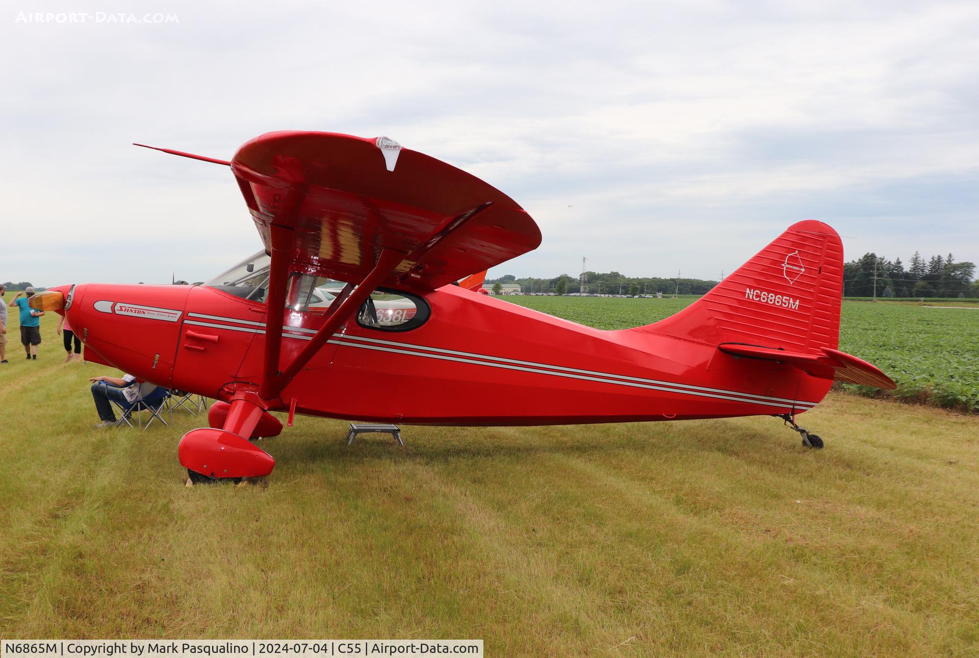 N6865M, Stinson 108-3 Voyager C/N 1084865, Stinson 108-3