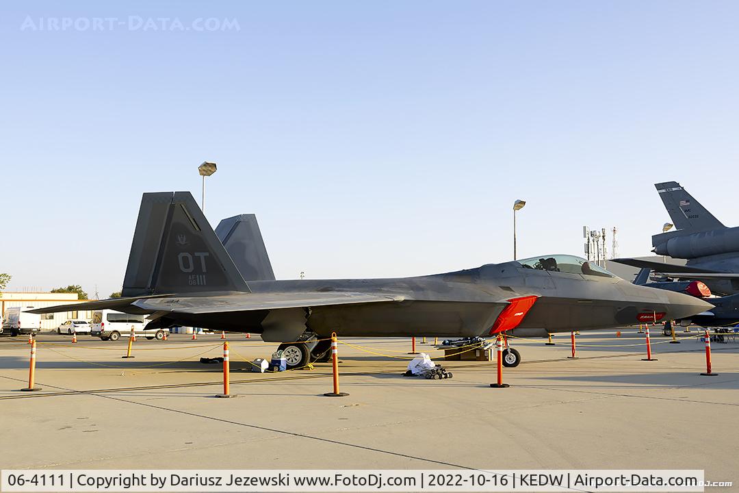 06-4111, Lockheed Martin F-22A Raptor C/N 4111, F-22 Raptor 06-4111 OT from 422nd TES 