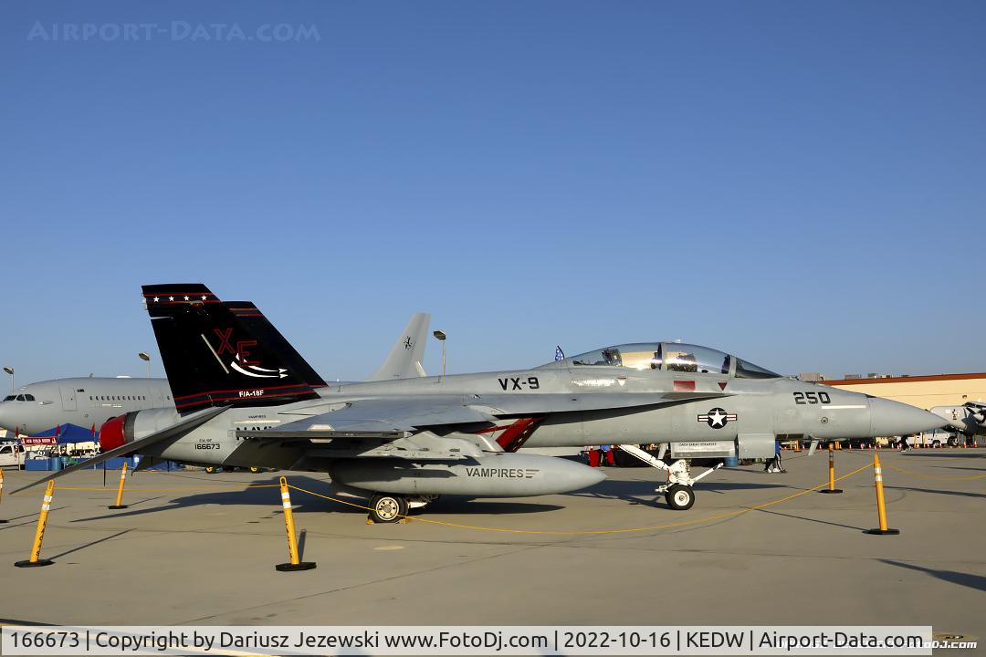 166673, Boeing F/A-18F Super Hornet C/N F151, F/A-18F Super Hornet 166673 XE-250 from VX-9 