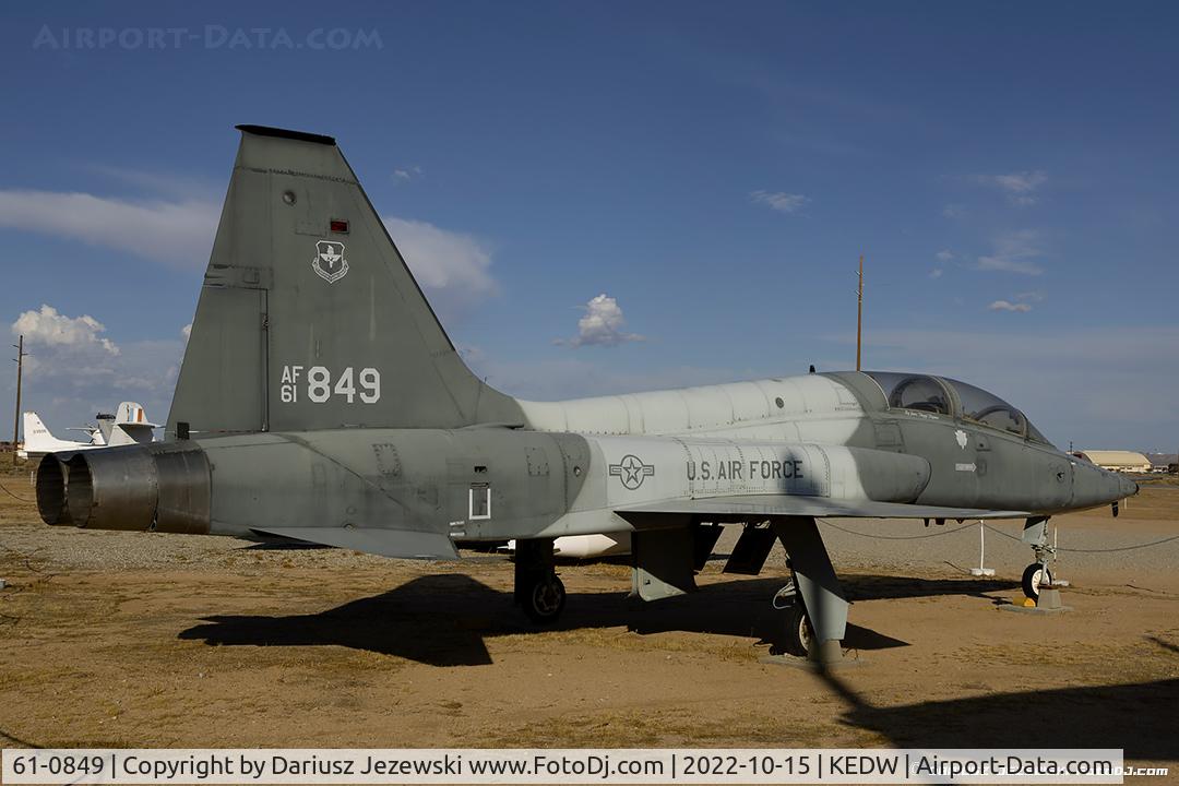 61-0849, 1961 Northrop T-38A Talon C/N N.5215, Northrop T-38A?Talon - AF Flight Test Center Museum
