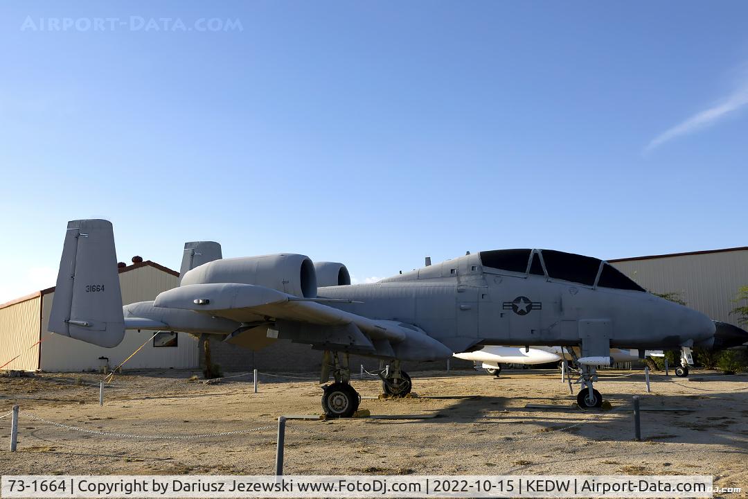 73-1664, Fairchild YA-10B Thunderbolt C/N A10-0001, Fairchild YA-10B Thunderbolt II 73-1664 - AF Flight Test Center Museum