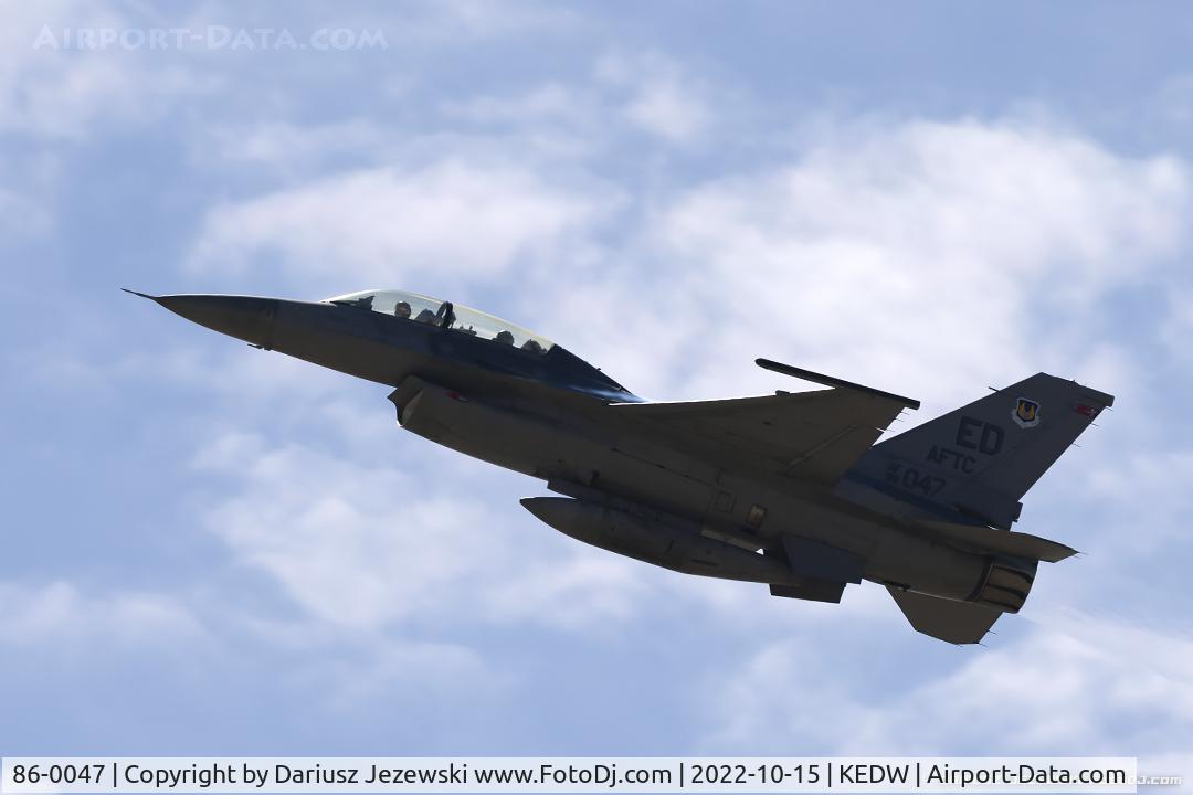 86-0047, 1986 General Dynamics F-16D Fighting Falcon C/N 5D-51, F-16D Fighting Falcon 86-0047 ED from 416th FLTS 
