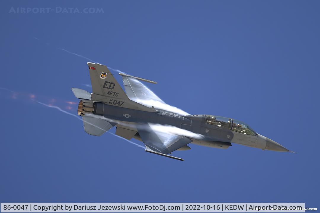 86-0047, 1986 General Dynamics F-16D Fighting Falcon C/N 5D-51, F-16D Fighting Falcon 86-0047 ED from 416th FLTS 