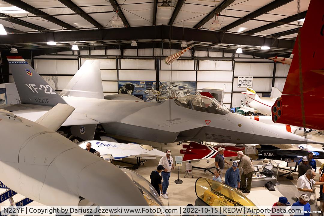 N22YF, 1990 Lockheed YF-22A C/N 3997, Lockheed YF-22A Raptor  C/N 3997, N22YF- AF Flight Test Center Museum