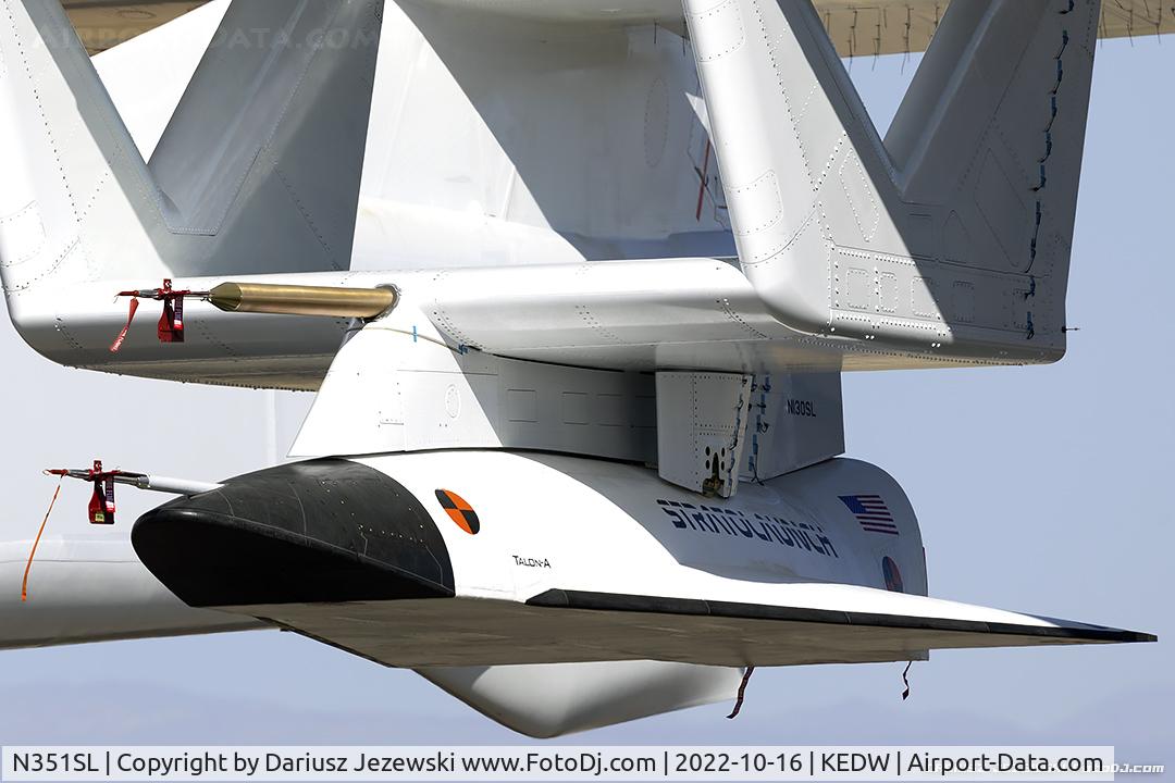 N351SL, 2018 Scaled Composites 351 Stratolaunch C/N 001, Scaled Composites Llc 351 Stratolauch  with mockup of Talon-A