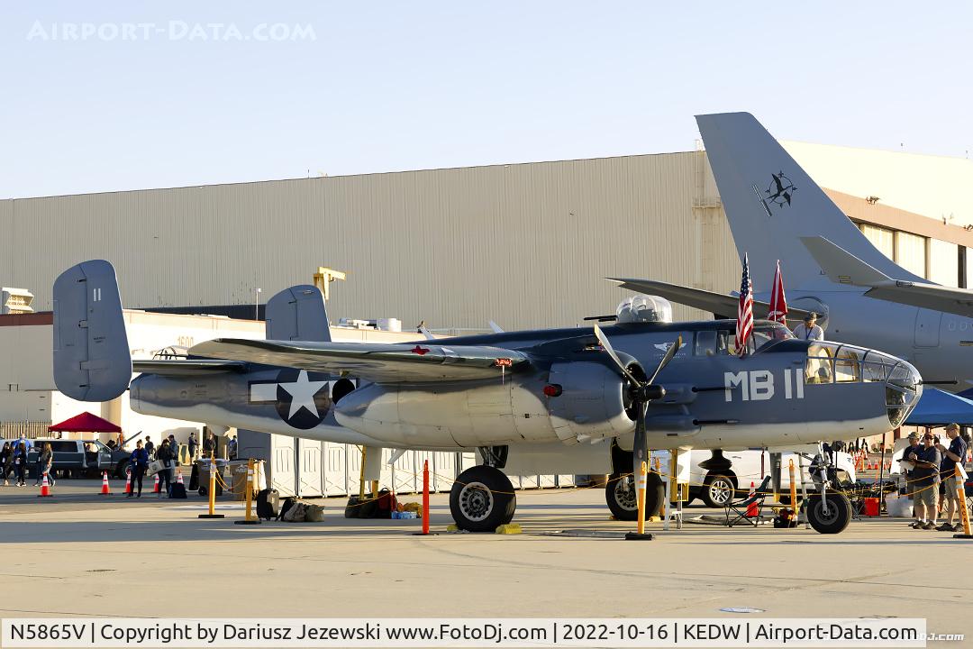 N5865V, 1945 North American B-25J Mitchell Mitchell C/N 108-34263, North American B-25J Mitchell 