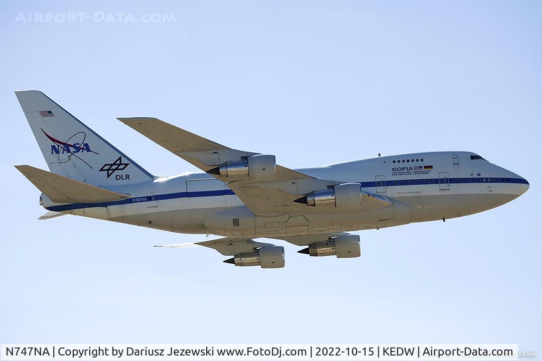 N747NA, 1977 Boeing 747SP-21 C/N 21441, NASA Boeing 747SP-21 SOPHIA  C/N 21441, N747NA