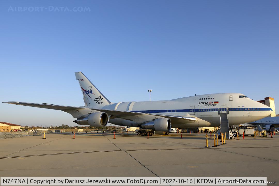 N747NA, 1977 Boeing 747SP-21 C/N 21441, NASA Boeing 747SP-21 SOPHIA  C/N 21441, N747NA