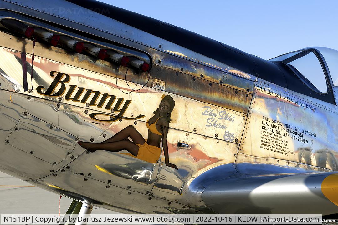 N151BP, 1944 North American P-51D Mustang C/N 122-41448, North American P-51D Mustang  C/N 44-74908, NL151BP