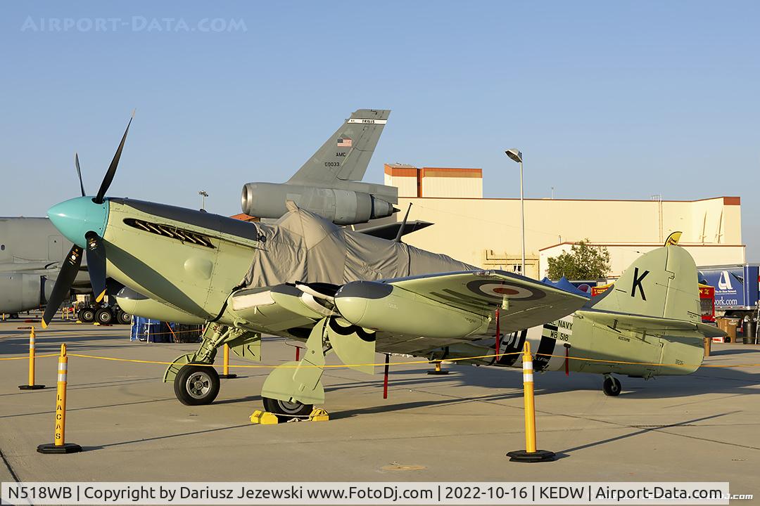 N518WB, 1950 Fairey Firefly AS.6 C/N F.8646, Fairey Firefly AS.6  C/N F.8646, NX518WB