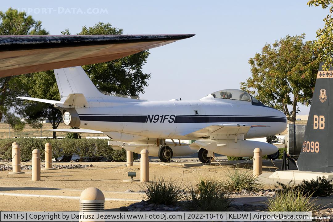 N91FS, 1954 Canadair F-86 MK.5 Sabre C/N 1021, Canadair F-86 MK.5 Sabre  C/N 1021, N91FS - Joe Davies Heritage Airpark