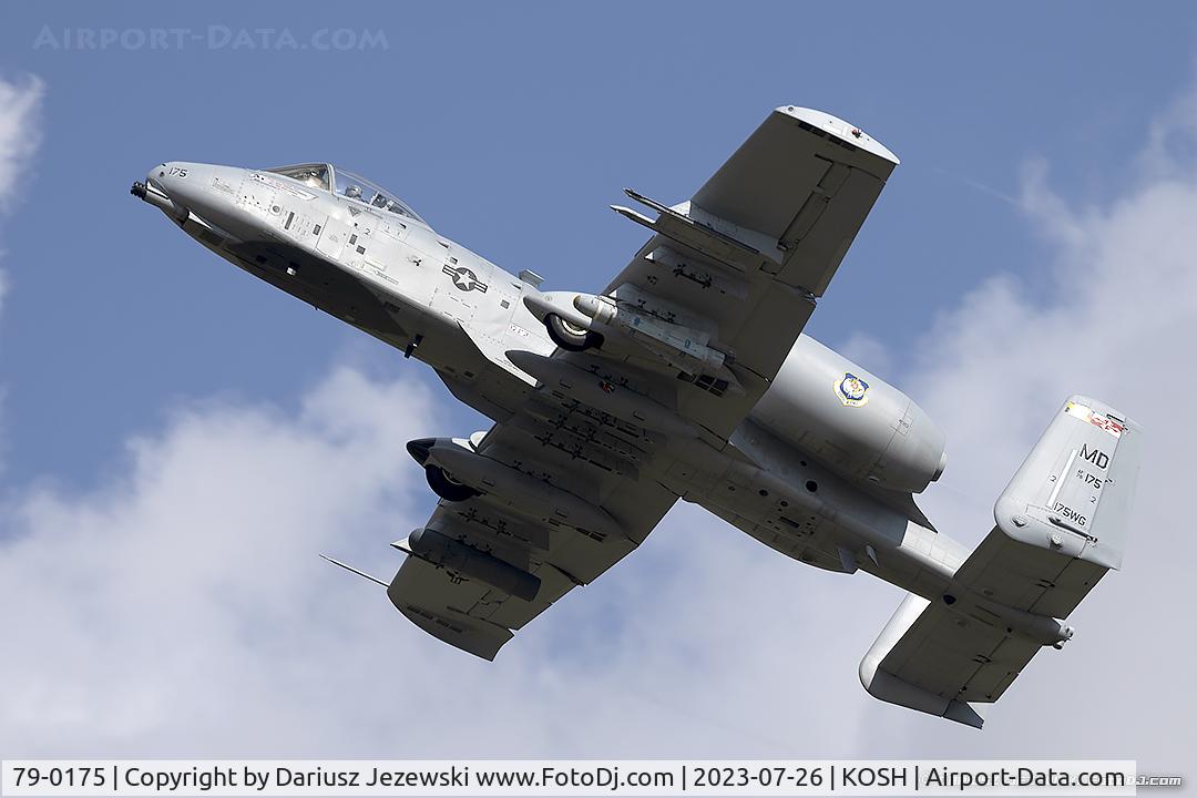 79-0175, 1979 Fairchild Republic A-10C Thunderbolt II C/N A10-0439, A-10C Thunderbolt 79-0175 MD from 104th FS 175th WG Martin State Airport, MD