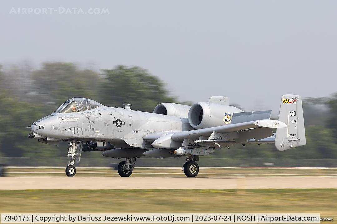 79-0175, 1979 Fairchild Republic A-10C Thunderbolt II C/N A10-0439, A-10C Thunderbolt 79-0175 MD from 104th FS 175th WG Martin State Airport, MD